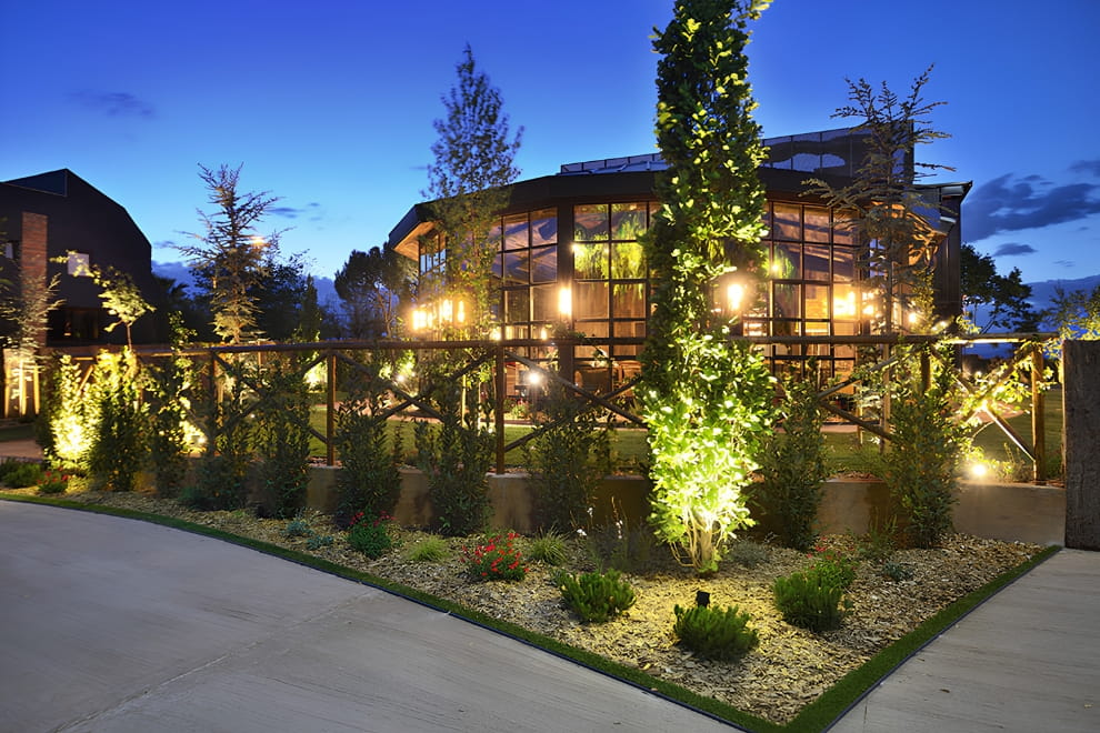 Proyecto de jardin en restaurante la borda del mentidero